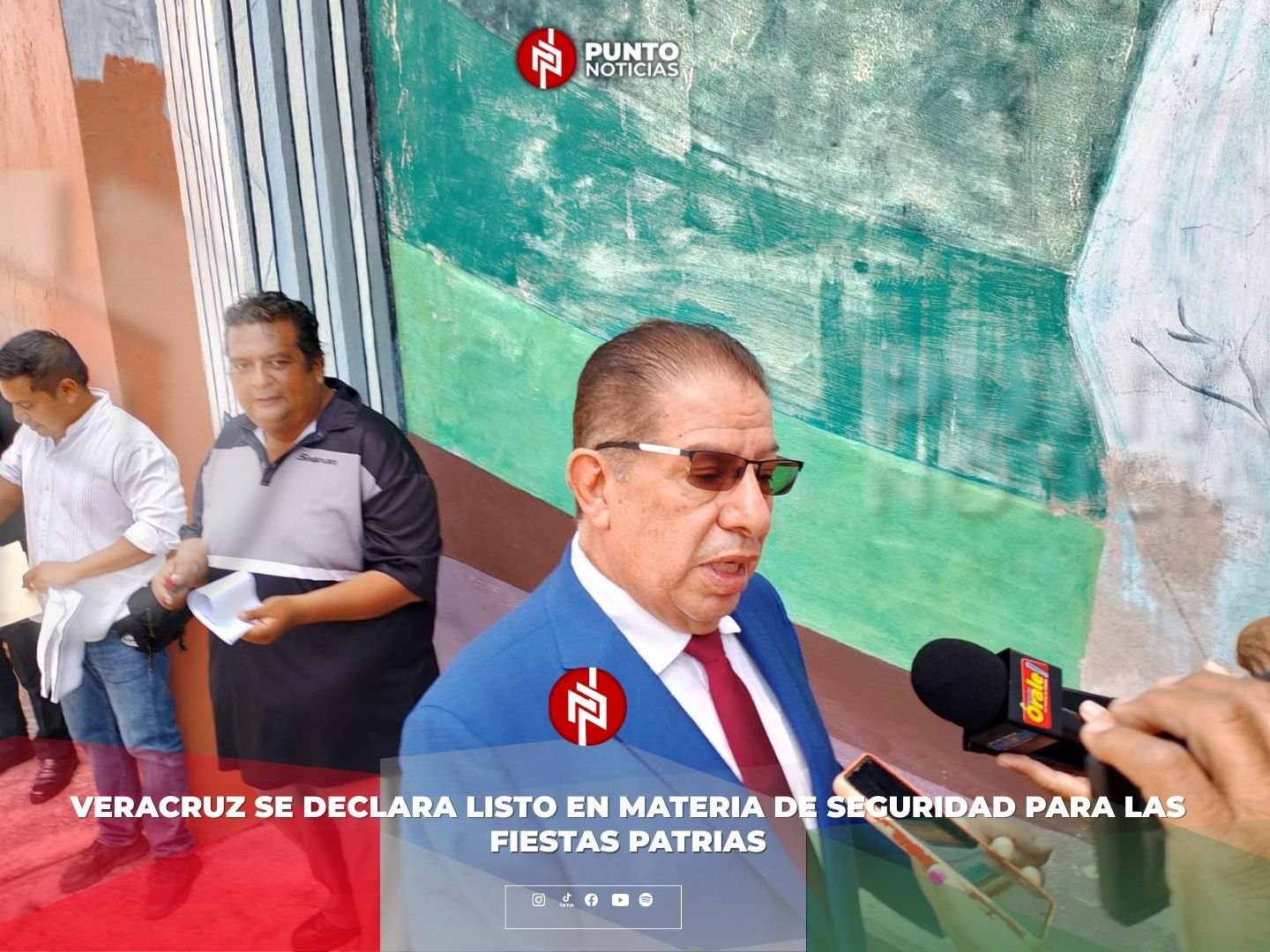 Veracruz se declara listo en materia de seguridad para las fiestas patrias