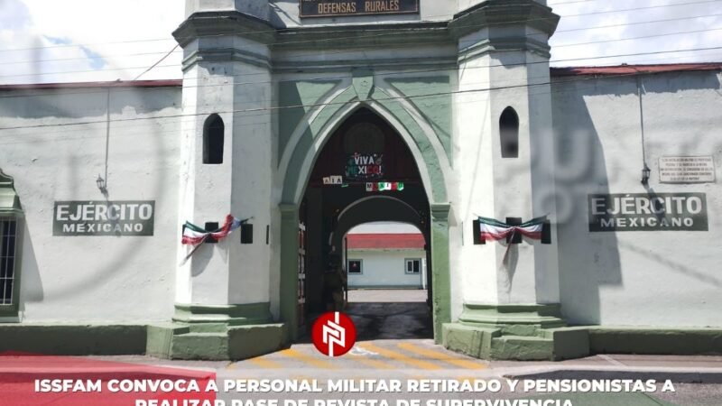 ISSFAM convoca a personal militar retirado y pensionistas a realizar pase de revista de supervivencia