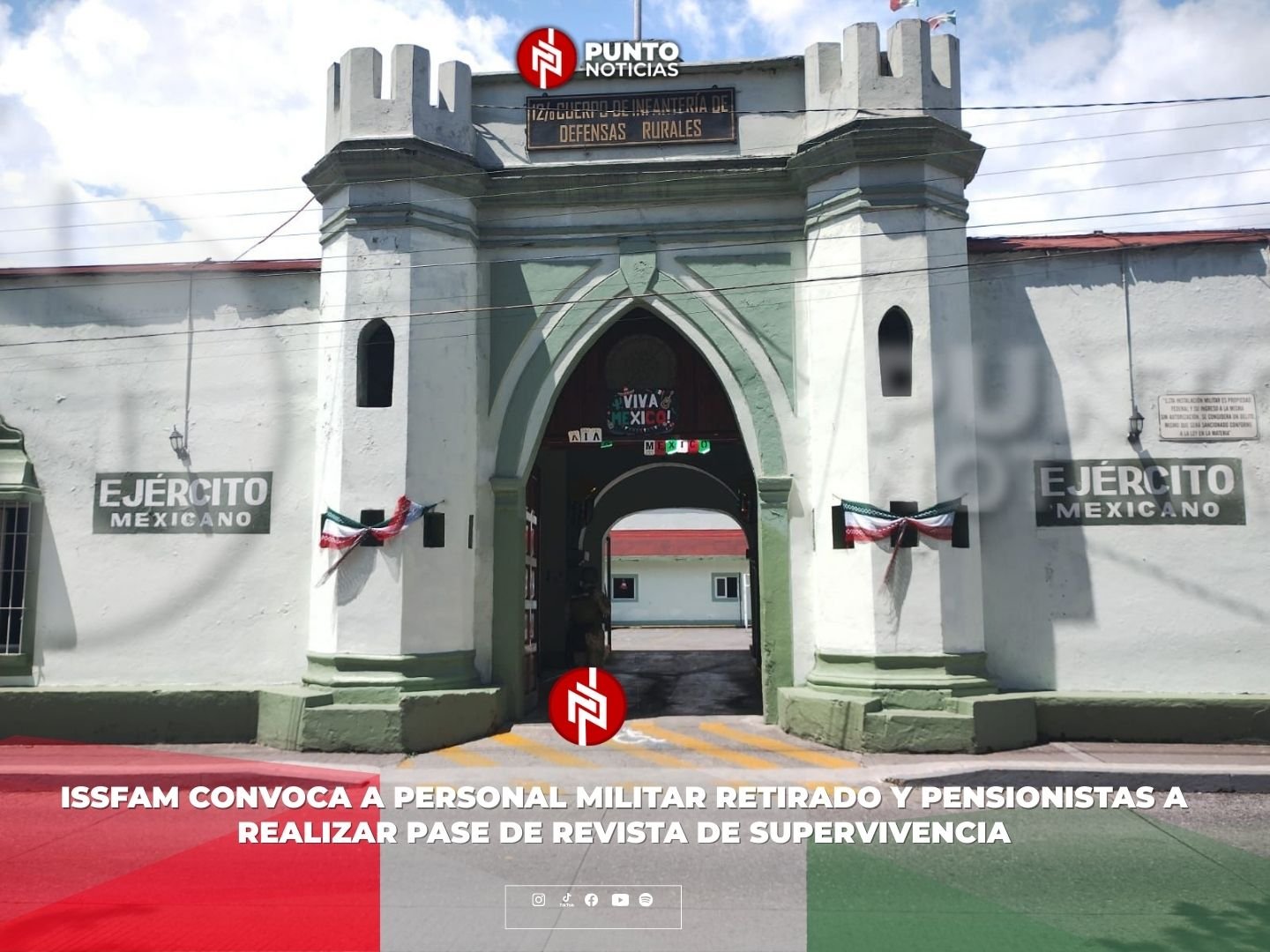 ISSFAM convoca a personal militar retirado y pensionistas a realizar pase de revista de supervivencia