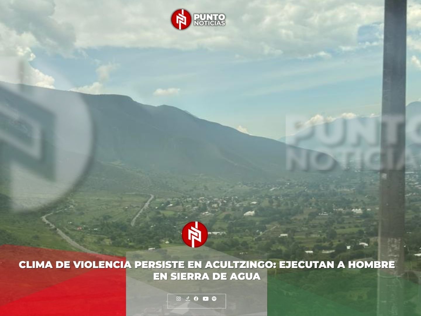 Clima de violencia persiste en Acultzingo: ejecutan a hombre en Sierra de Agua