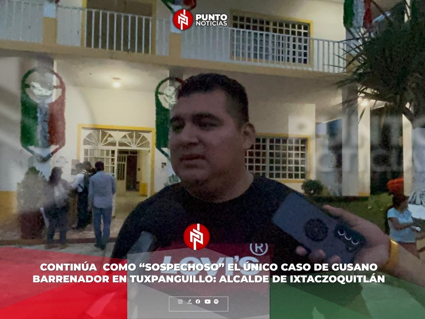 Continúa como “sospechoso” el único caso de gusano barrenador en Tuxpanguillo: alcalde de Ixtaczoquitlán