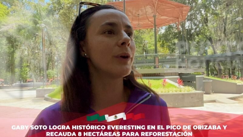 Gaby Soto logra histórico Everesting en el Pico de Orizaba y recauda 8 hectáreas para reforestación