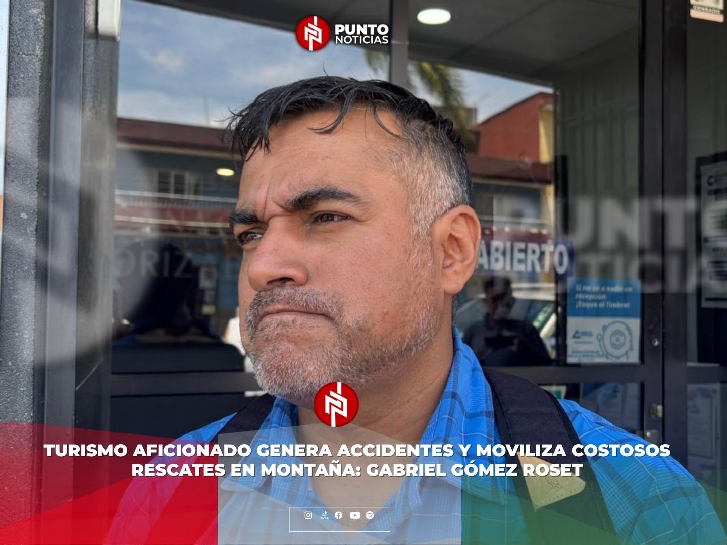 Turismo aficionado genera accidentes y moviliza costosos rescates en montaña: Gabriel Gómez Rosete