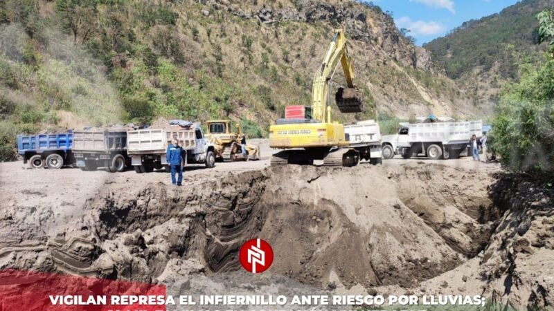 Vigilan represa El Infiernillo ante riesgo por lluvias; 10 mil familias en condición vulnerable