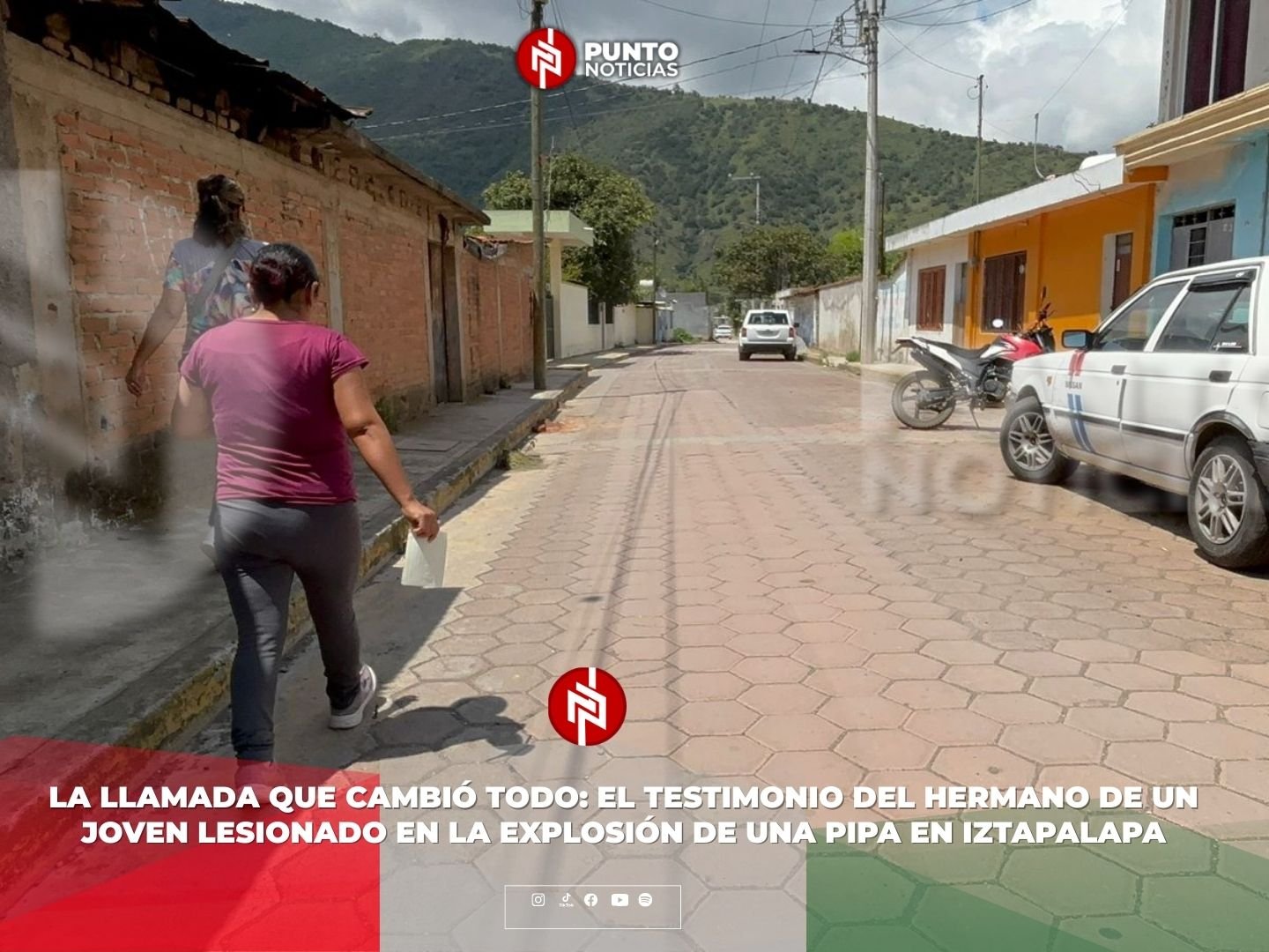 La llamada que cambió todo: el testimonio del hermano de un joven lesionado en la explosión de una pipa en Iztapalapa