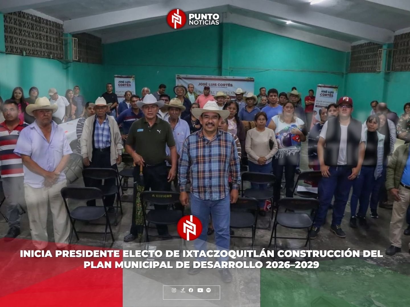 Inicia presidente electo de Ixtaczoquitlán construcción del Plan Municipal de Desarrollo 2026–2029