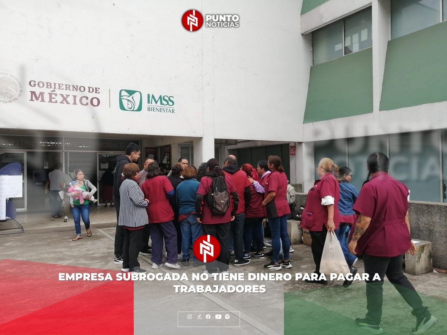 Empresa subrogada no tiene dinero para pagar a trabajadores