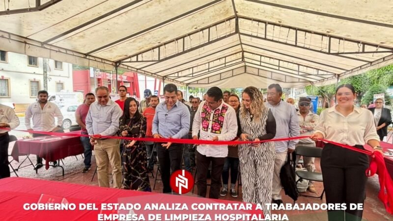 Gobierno del Estado analiza contratar a trabajadores de empresa de limpieza hospitalaria