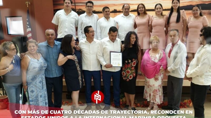 Con más de cuatro décadas de trayectoria, reconocen en Estados Unidos a la Internacional Marimba Orquesta Hermanos Godoy