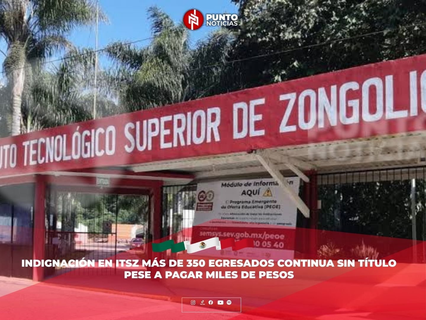 Indignación en ITSZ más de 350 egresados continua sin título pese a pagar miles de pesos