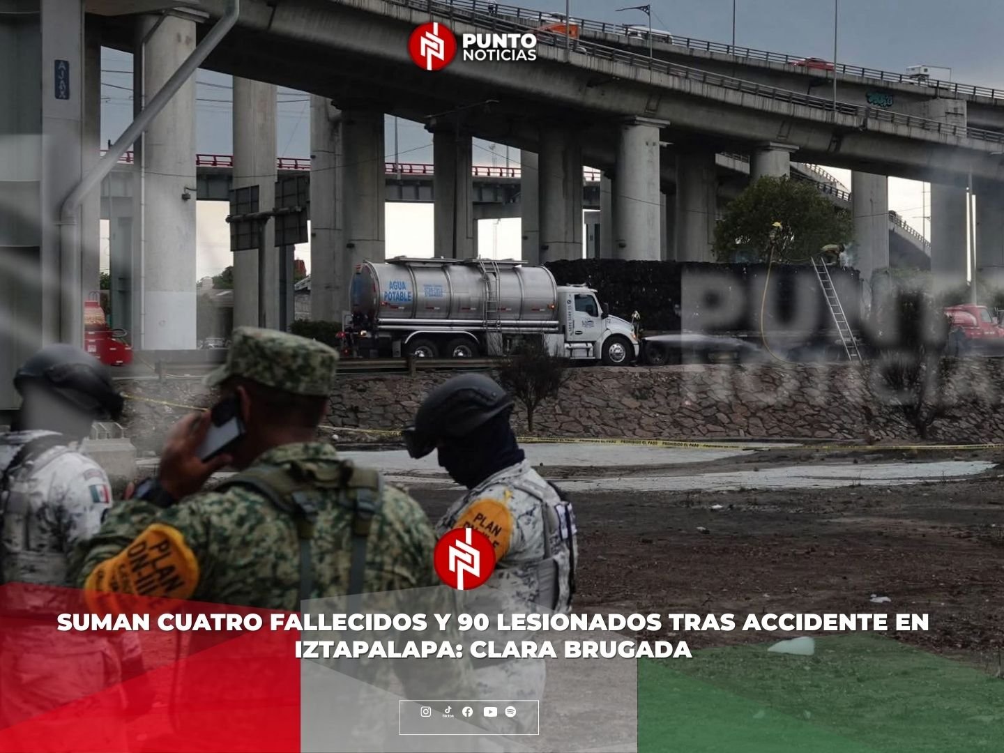 Suman cuatro fallecidos y 90 lesionados tras accidente en Iztapalapa: Clara Brugada