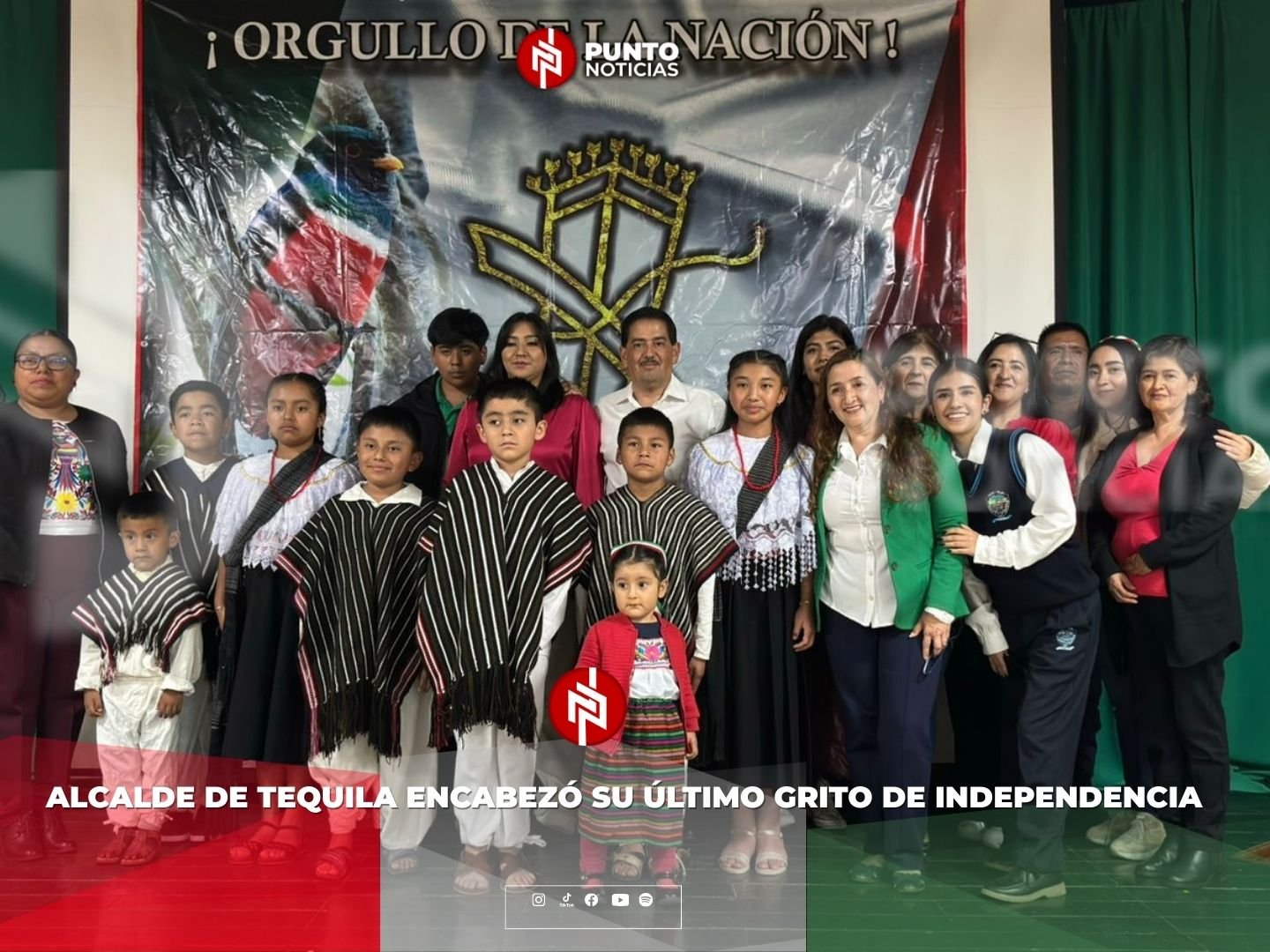 Alcalde de Tequila encabezó su último Grito de Independencia