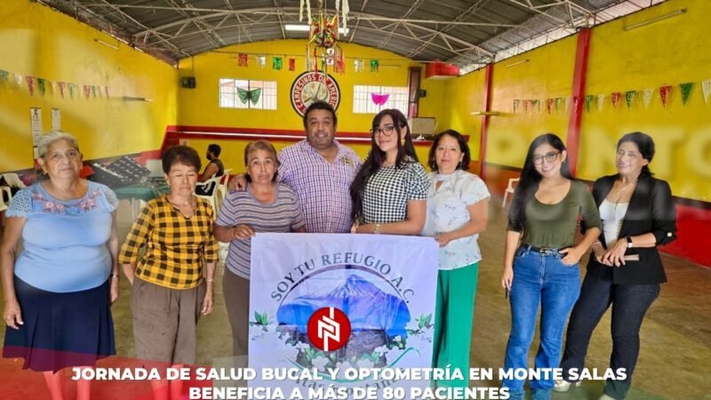 Jornada de Salud Bucal y Optometría en Monte Salas beneficia a más de 80 pacientes