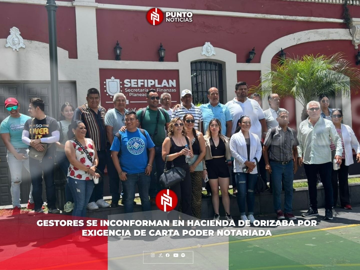 Gestores se inconforman en Hacienda de Orizaba por exigencia de carta poder notariada