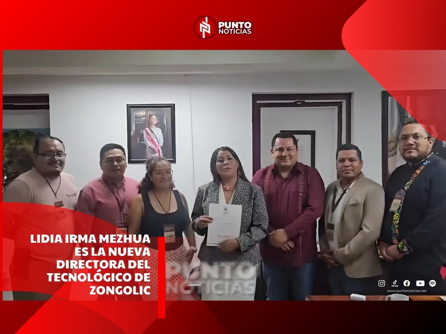 Lidia Irma Mezhua es la nueva directora del Tecnológico de Zongolica