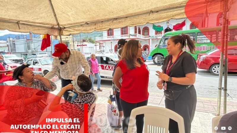 Impulsa el autoempleo el CECATI en Cd Mendoza