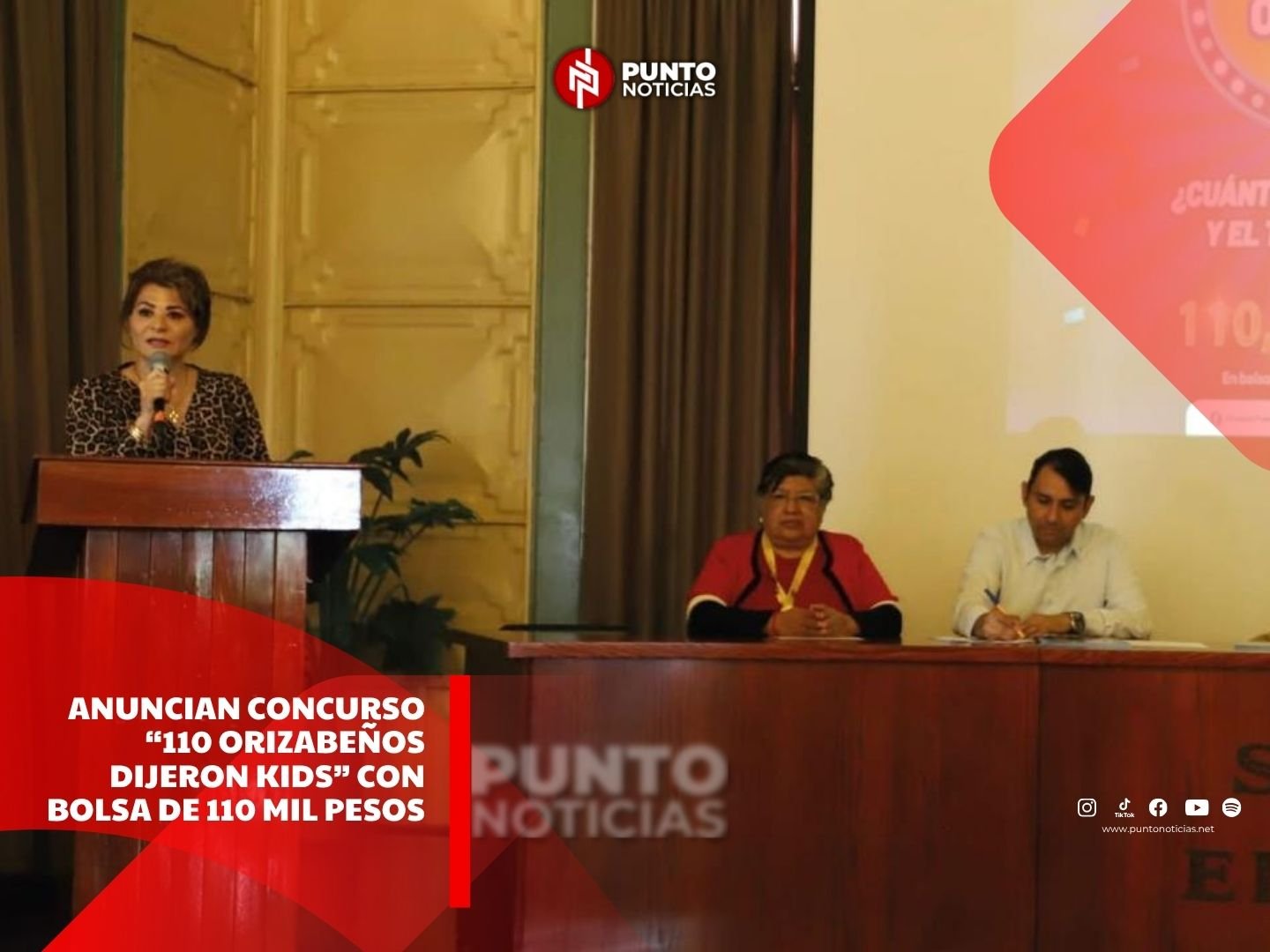 Anuncian concurso “110 Orizabeños Dijeron Kids” con bolsa de 110 mil pesos