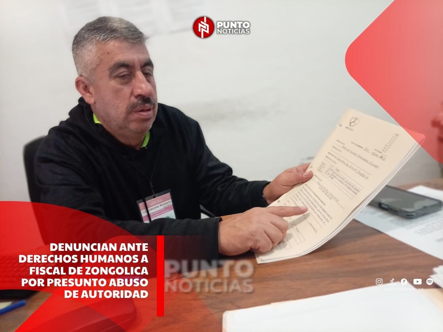 Denuncian ante Derechos Humanos a fiscal de Zongolica por presunto abuso de autoridad