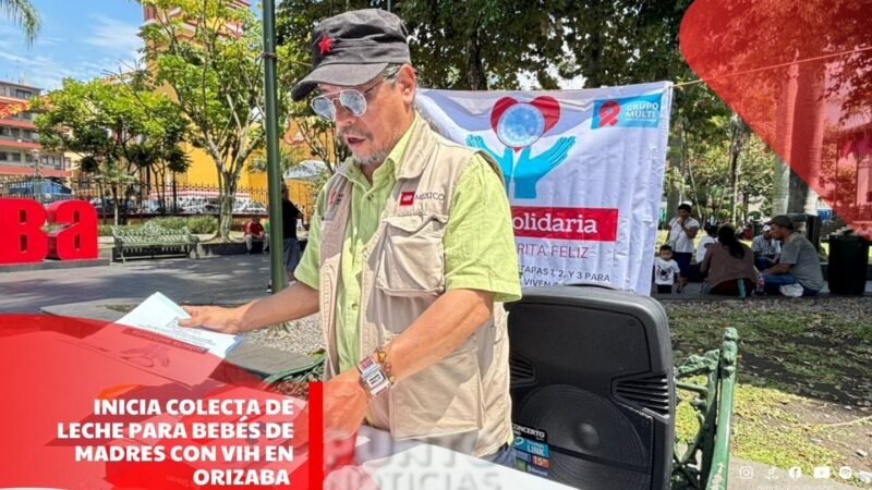Inicia colecta de leche para bebés de madres con VIH en Orizaba
