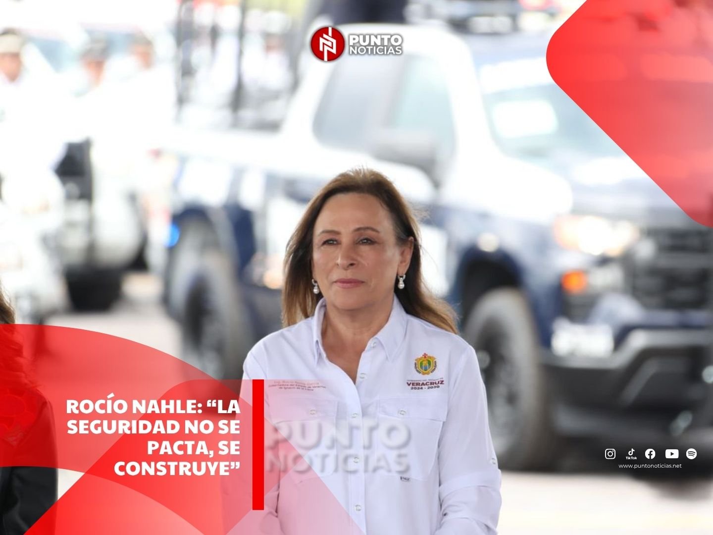Rocío Nahle: “La seguridad no se pacta, se construye”
